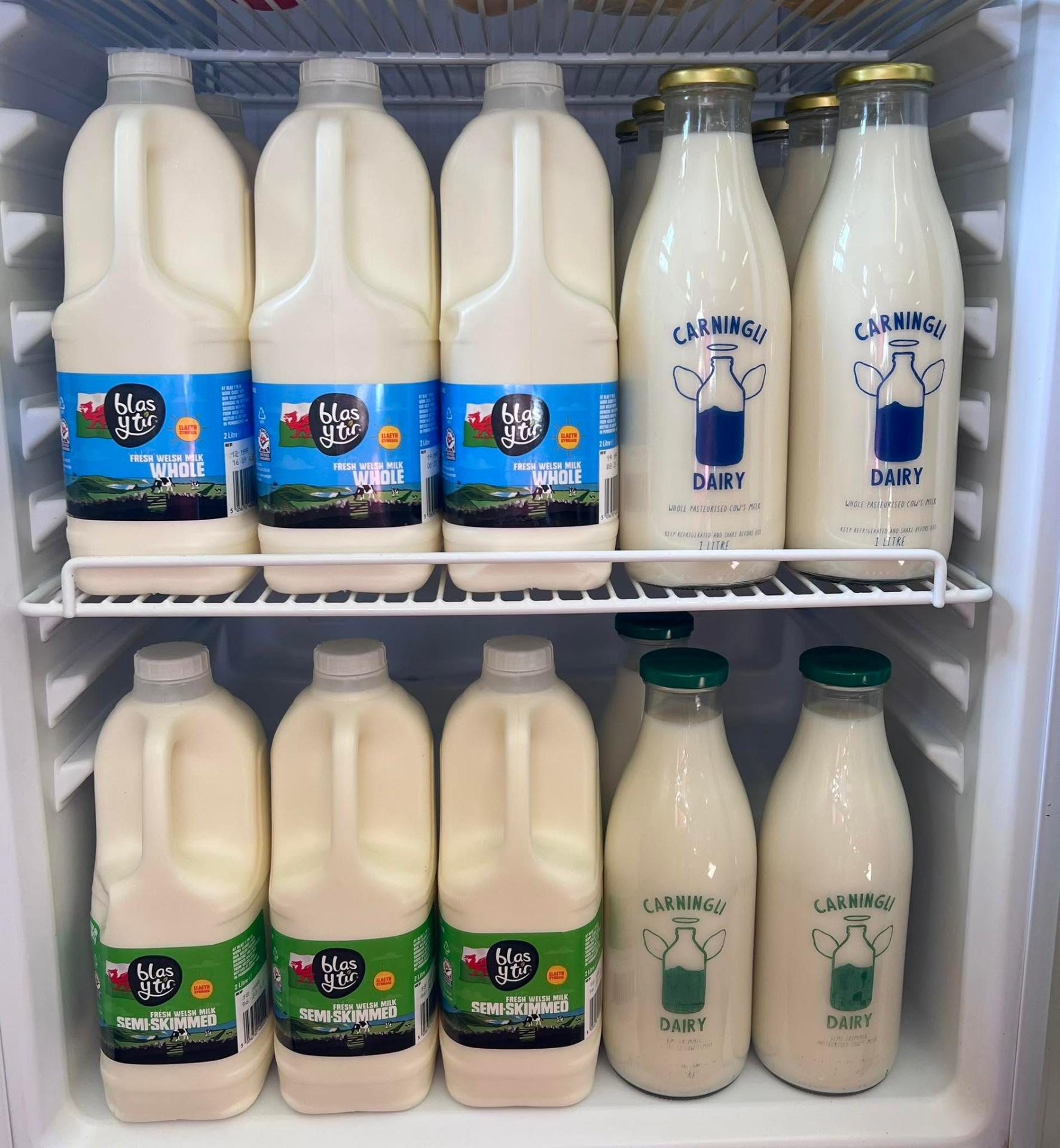 Blas y Tir Fresh Welsh Milk