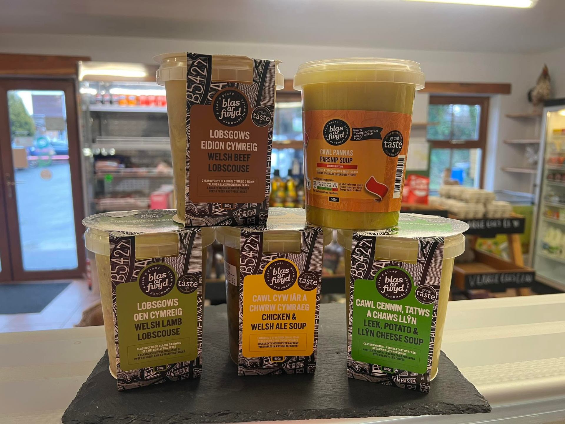 Blas ar Fwyd Welsh Soup Pots